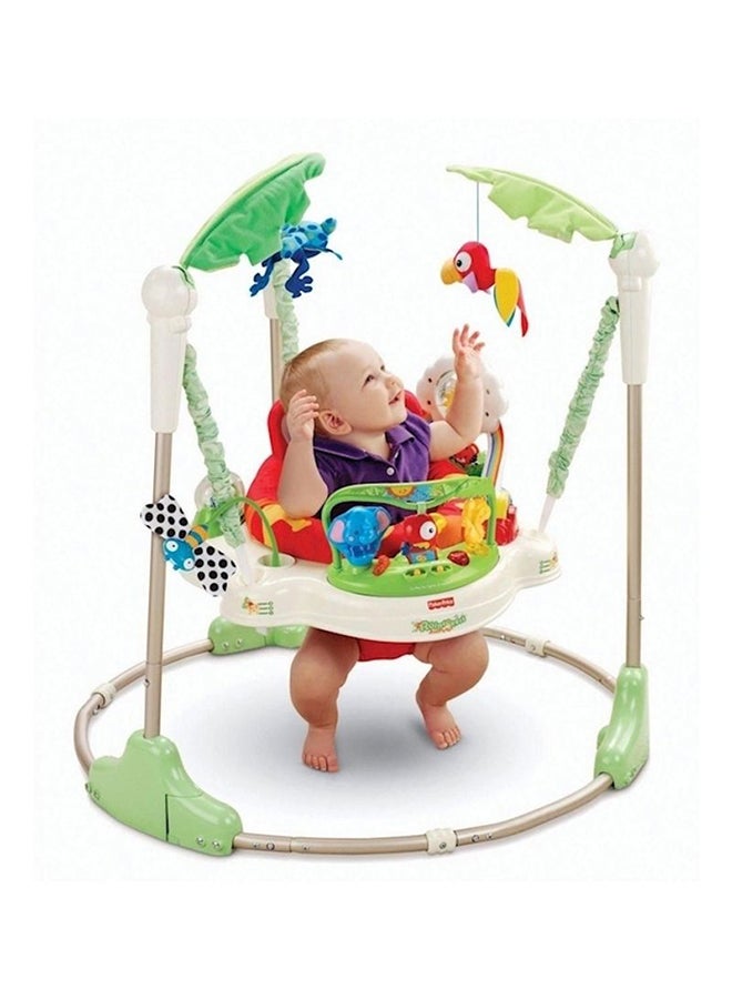 Jumparoo Rainforest Baby Bouncing Jumper Walker With Music And Lights - Image 2
