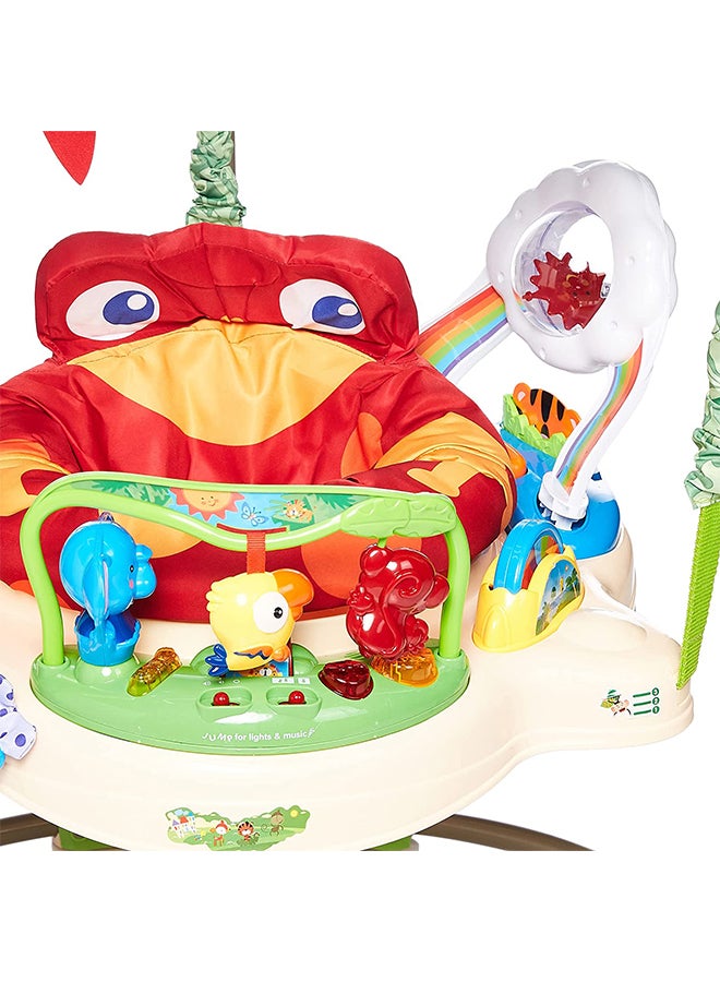 Jumparoo Rainforest Baby Bouncing Jumper Walker With Music And Lights - Image 5