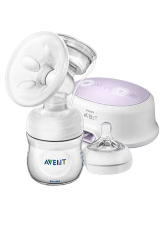 Philips Avent Single Electric Natural Breast Pump With PP Storage Cup And Soft Massage Cushion - Image 1