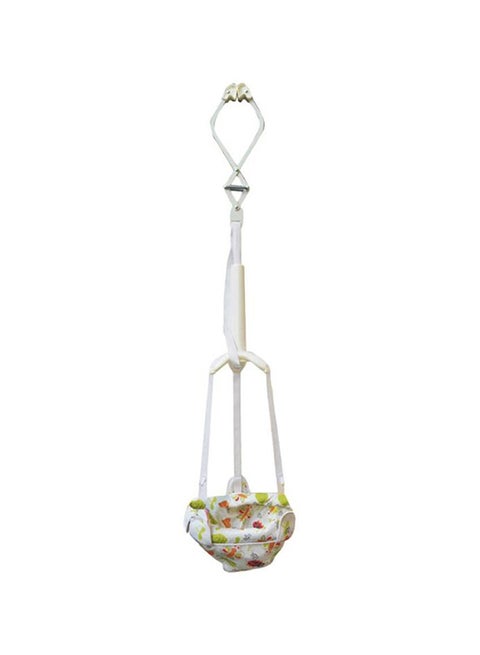 Lightweight Bounce and Spring Jumper Door Suspension With Adjustable Straps