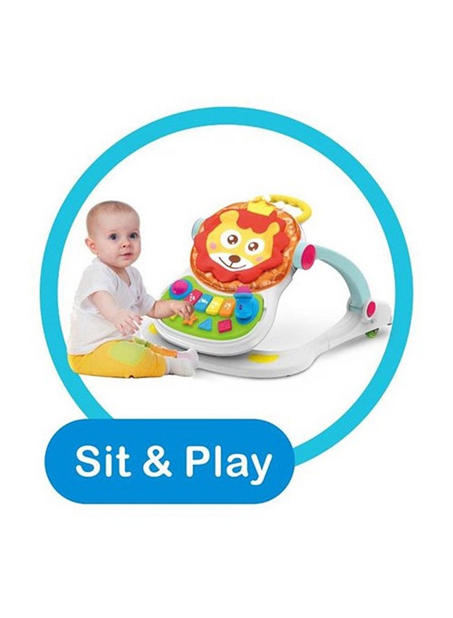 Baby love 4-in-1 Ride-on Musical Baby Walker With Sturdy Design And Impressive Steps  - Image 3
