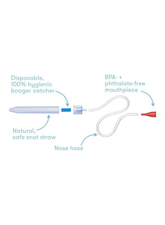 fridababy Baby Nasal Aspirator NoseFrida The Snotsucker For Stuffy Nose With Travel Case