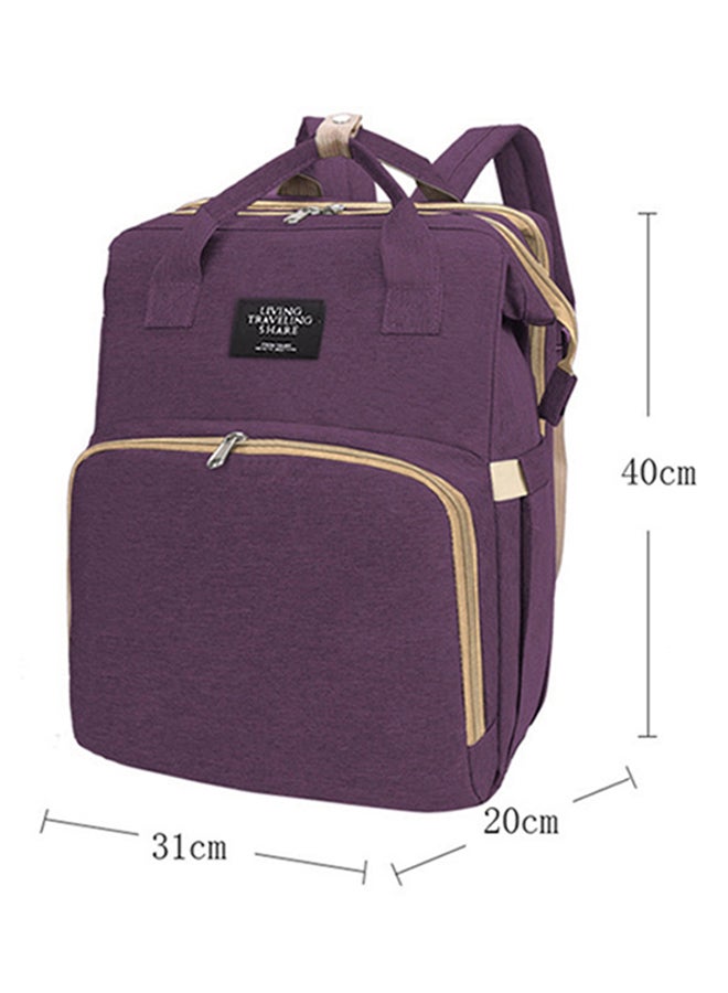 New Style Multifunctional Portable Double Shoulder Mommy Bed Backpack With Cushion  - Image 5