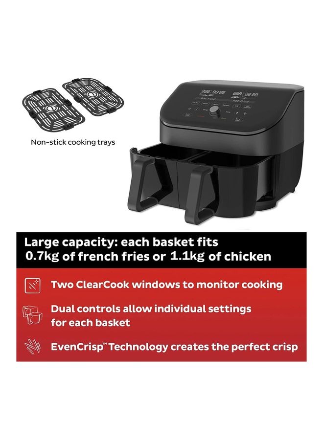 Instant Pot - Vortex Plus 8-In-1 Smart Programs Digital Air Fryer 7.6 L 1700.0 W ‎140-3110-01-UK Black - Image 1