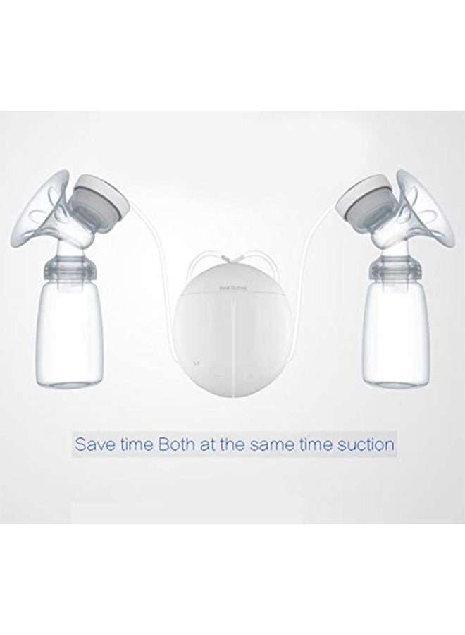 Generic - High-Quality Convenient Double Electric Breast Pump Set With Milk Bottle - Image 1
