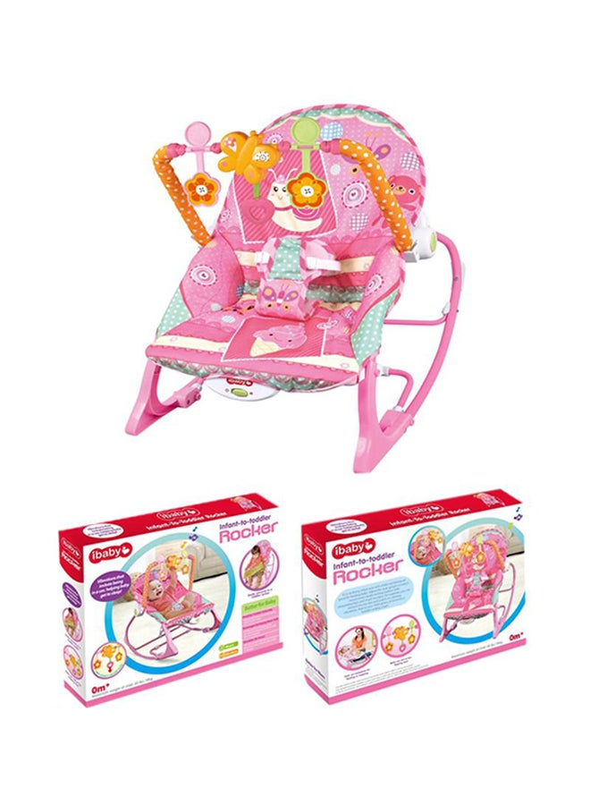 Generic - Infant to Toddler Rocker Deep Cradle Seat With Calming Vibrations for Suitable From Birth - Image 1