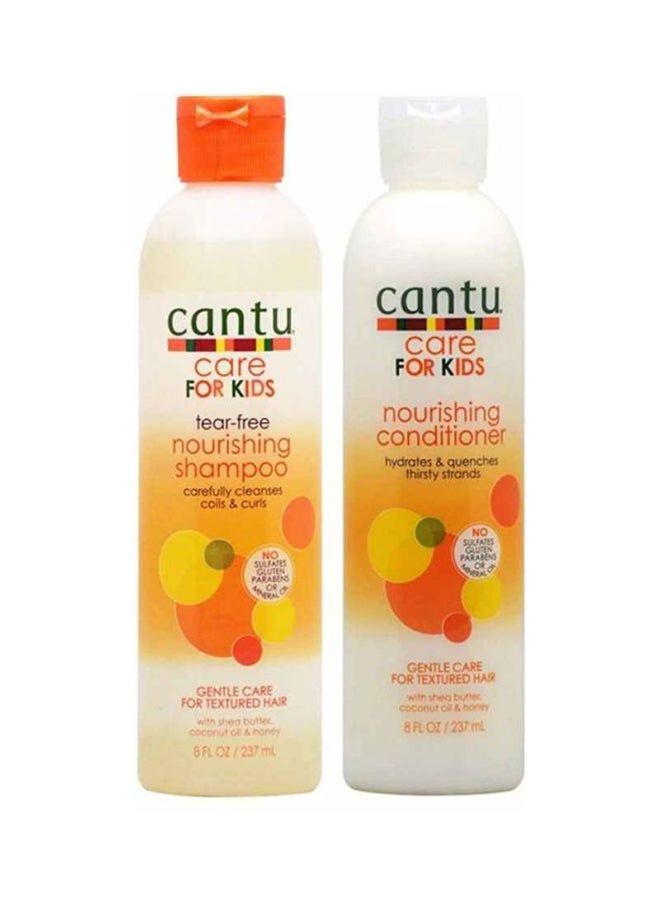 3-Piece Gentle Tree-Free Nourishing Shampoo And Conditioner Set for Kids 