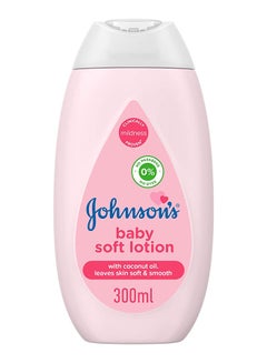 Johnson's Pack Of 2 Baby Soft Lotion With Coconut Oil For Soft And Smooth Skin - 300ml  - Image 2