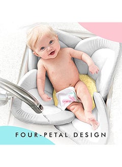 Blooming Bath Incredible Soft Washable Flower Lotus Design Baby Bath Towel for Newborn  - Image 2