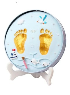 Generic High-Quality Mud Cartoon Design Newborn Footprint Showpiece For Kids Up to 3 Years  - Image 1