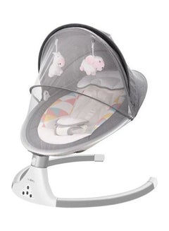 Remote Control Three Gear Swing Chair With 2 Rattle Toys and Bluetooth for Newborn