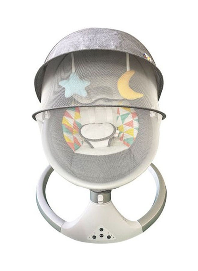 Baby love Remote Control Three Gear Swing Chair With 2 Rattle Toys and Bluetooth for Newborn  - Image 4