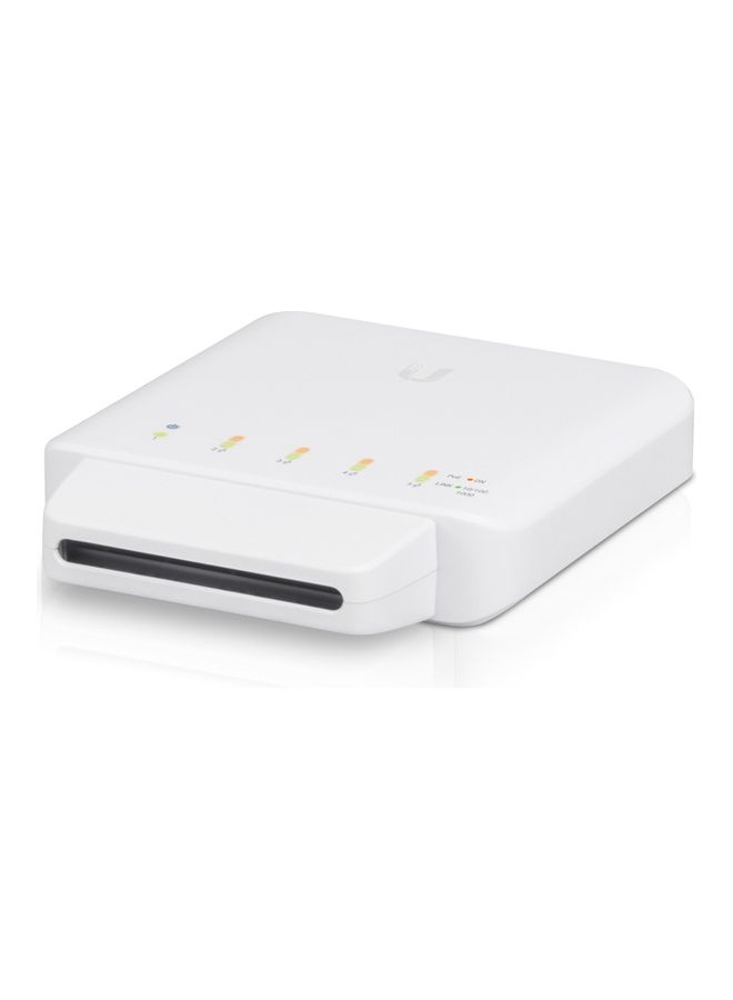 UBIQUITI 5-Port Poe Gigabit Switch With 802.3 BT Input Power Support White  - Image 1