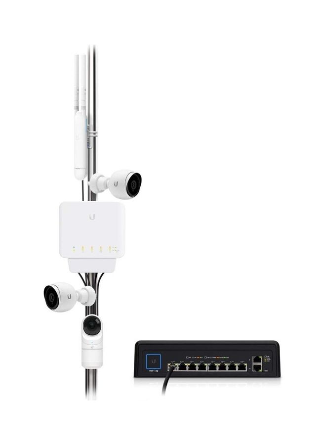 UBIQUITI 5-Port Poe Gigabit Switch With 802.3 BT Input Power Support White  - Image 2