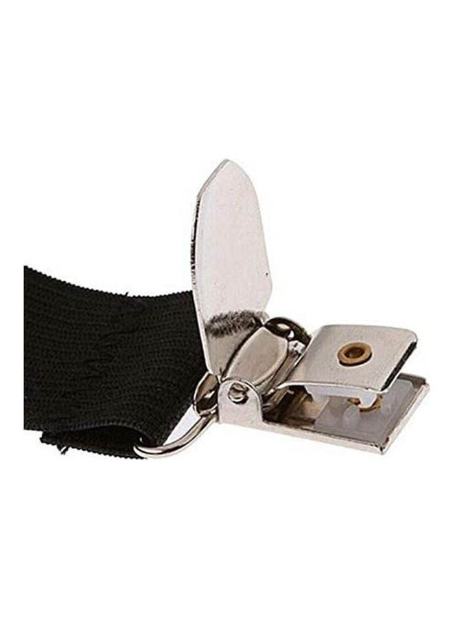 4Pcs Lot Adjustable Bed Sheet Clips Cover Grippers Holder Mattress Duvet Blanket Fastener Straps Fixing Slip Resistant Belt Black  - Image 2