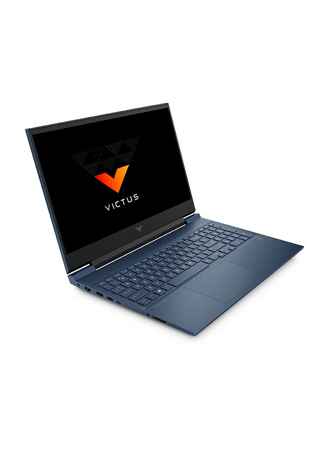 HP - Victus 16-e0006nx Gaming (Upgraded Version) Laptop With 16.1-Inch FHD Display, AMD Ryzen 7 Processor/16GB RAM/512GB SSD/Windows 10/4GB NVIDIA GeForce RTX 3050 Ti Graphic Card English/Arabic Performance Blue - Image 1