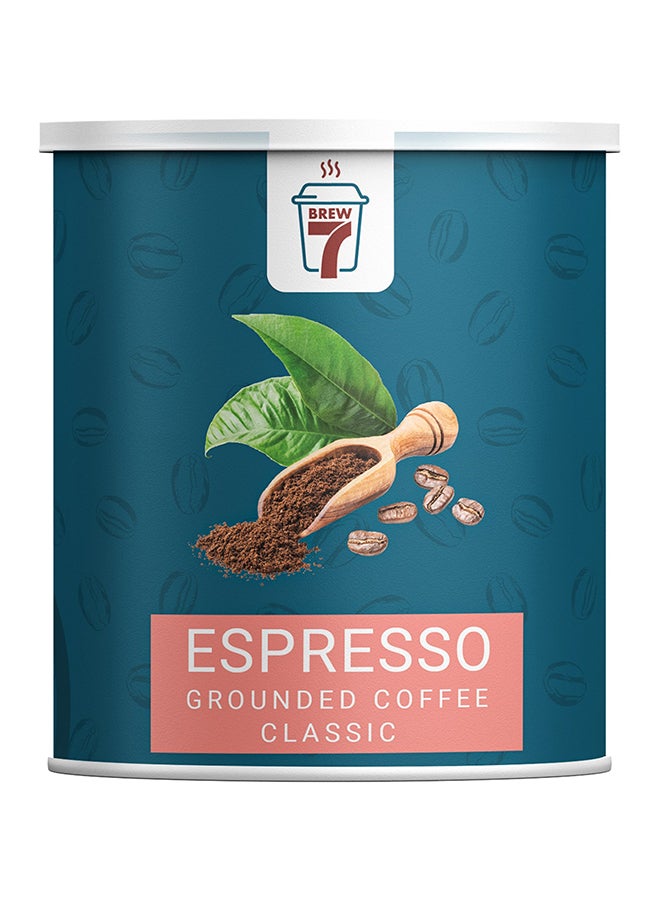 BREW7 - Espresso Grounded Coffee Classic 200grams - Image 1