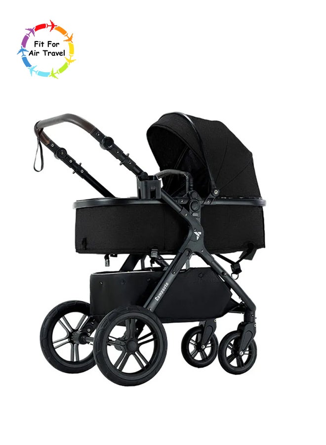 3In1 Compact Travel Stroller - Black 