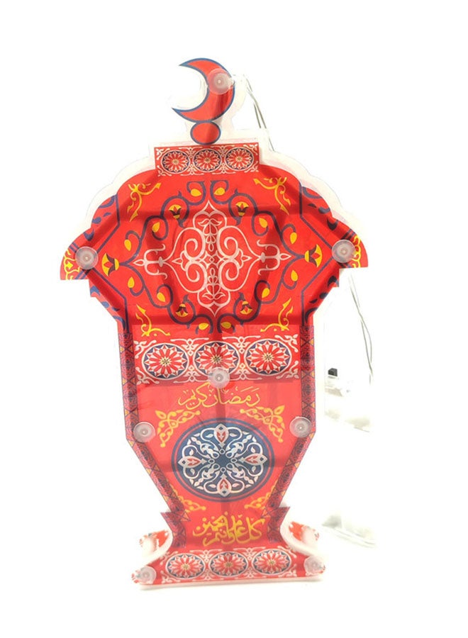 LED Lighting Ramadan Lantern Multicolour 20cm - Image 3
