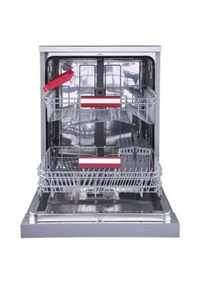 Toshiba - Dish Washer With 14 Place Setting And 6 Programs DW-14F1ME(S) Silver - Image 1