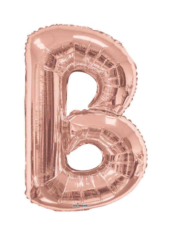 Letter B Rose Gold Shaped Balloon 34inch - v1648579434/N53003426A_1