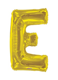 Kaleidoscope Letter E Gold Shaped Balloon 34inch 