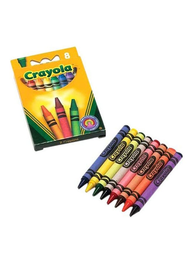 Crayola Cy52-3008 8 Wax Crayons 11.6 x 7.1cm - Image 2