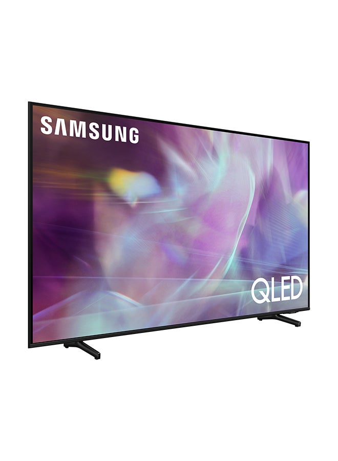 Samsung - 85-Inch Class QLED Q60A Series - 4K UHD Dual QLED Quantum HDR Smart TV with Alexa Built-in ( 2021 Model) QA85Q60ABUXUM Black - Image 1