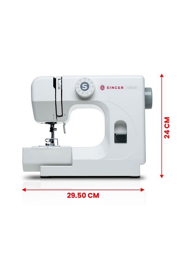 SINGER - M1005 Household Sewing Machine White - Image 1