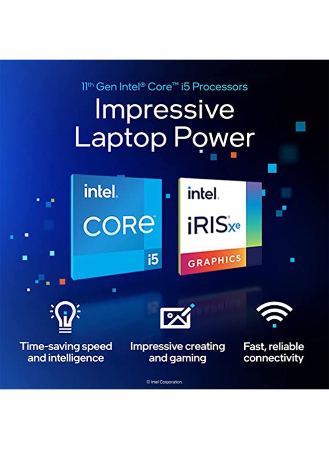 HP - 15-dw3145ne (Upgraded Version) Laptop With 15.6-Inch FHD Display, Core i7-1165G7 Processor/16GB RAM/512GB SSD/Intel Iris Xe Graphics/Windows 11 Home/International Version English/Arabic Natural Silver - Image 1