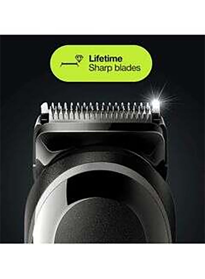 BRAUN - 8-in-1 Trimmer With 6 Attachments And Gillette Fusion5 ProGlide Razor Black - Image 1