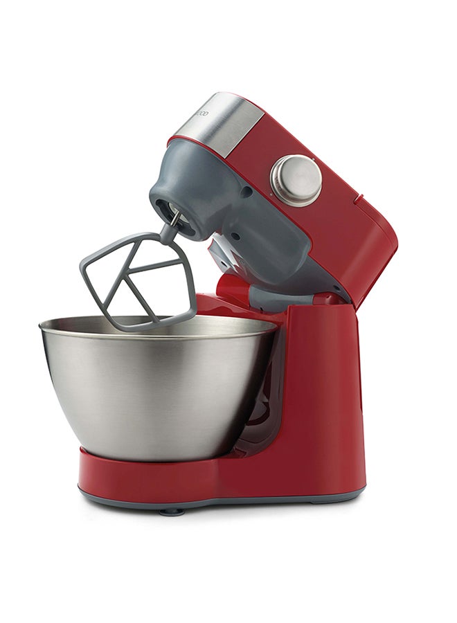 Kenwood Stand Mixer Kitchen Machine Prospero  With  Stainless Steel Bowl, K-Beater, Whisk, Dough Hook, Glass Blender, Food Processor, Meat Grinder, Juicer, Citrus Juicer 4.3 L 900 W KM241002 Red - v1648629407/N11042233A_2