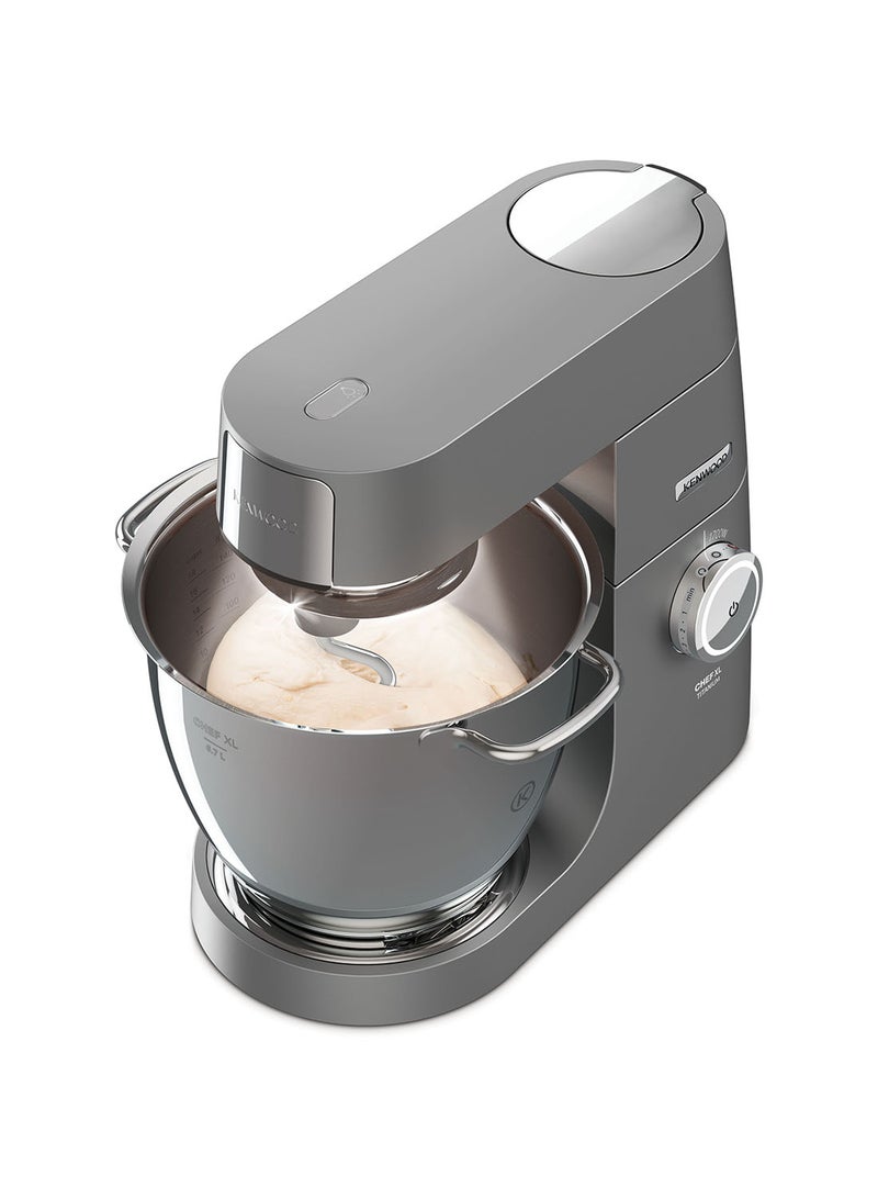 KENWOOD - Kitchen Machine, Stainless Steel Bowl, Prospero 11 Attachments, Glass Blender, Meat Grinder, Food Processor, Citrus Juicer, Multi Mill, Weighing Scale, 6.7 L 1700 W KVL8472 Silver - Image 1