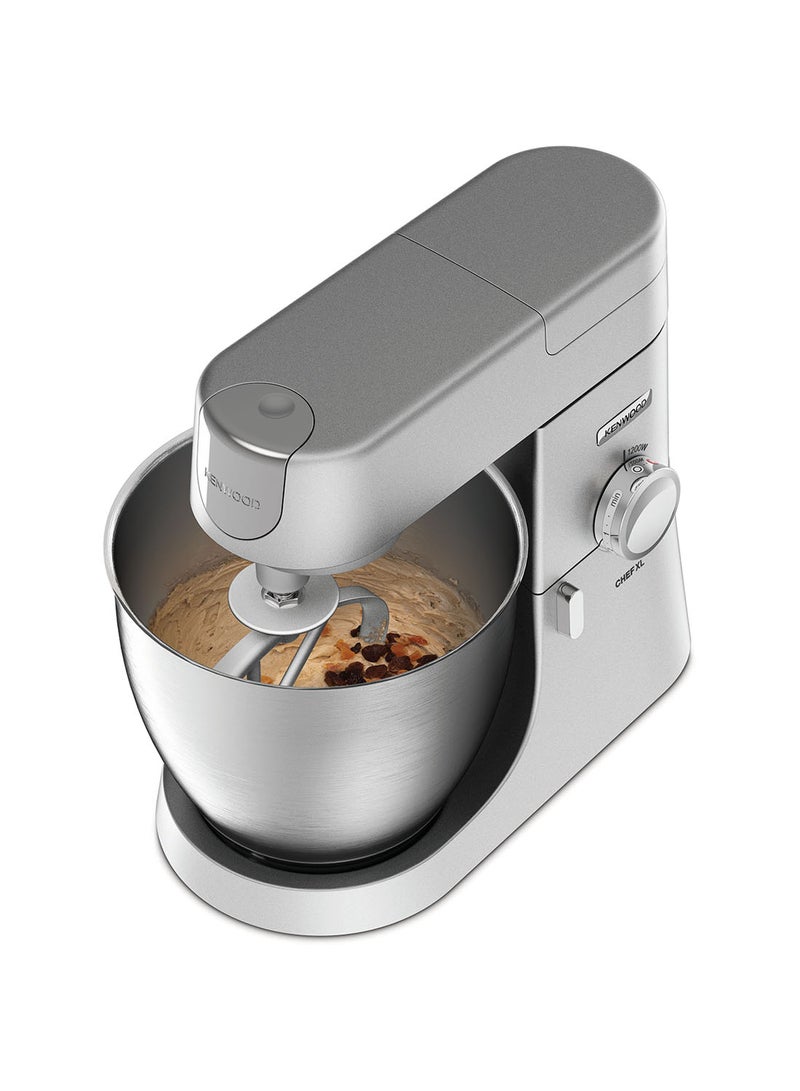 KENWOOD Kenwood Stand Mixer Kitchen Machine Chef XL  With  Stainless Steel Bowl, K-Beater, Whisk, Dough Hook, Glass Blender, Meat Grinder, Grinder Mill 1.0 L 1200.0 W KVL4230 Grey  - Image 3