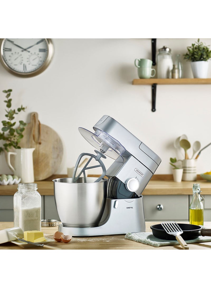 KENWOOD Kenwood Stand Mixer Kitchen Machine Chef XL  With  Stainless Steel Bowl, K-Beater, Whisk, Dough Hook, Glass Blender, Meat Grinder, Grinder Mill 1.0 L 1200.0 W KVL4230 Grey  - Image 5