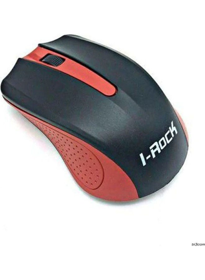 irock - Keyboard With Mouse I-Rock  Wireless Combo Black-Red - Image 1
