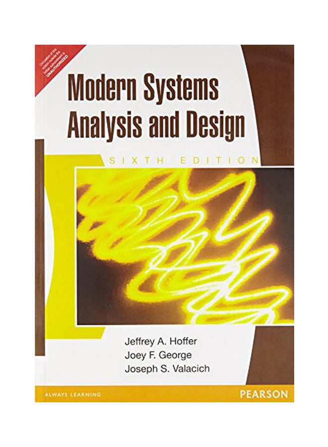 null - Modern Systems analysis and Design, 2016 Paperback English by Hoffer - 2012 - Image 1