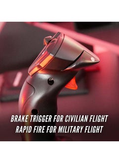 THRUSTMASTER T-Flight Stick X | Flight Game Controller | Joystick | PC/PS3  - Image 3