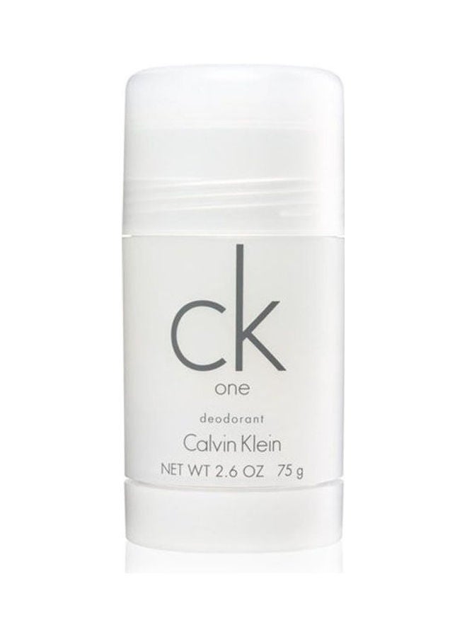 كالفن كلاين - One Stick Deodorant White 75grams - Image 1