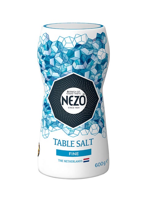 Fine Salt Shaker Blue Bottle 600grams