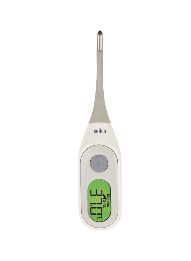 BRAUN - Highly Accurate Digital Age Precision Thermometer With Fever Alarm Color Coded LCD - Image 1