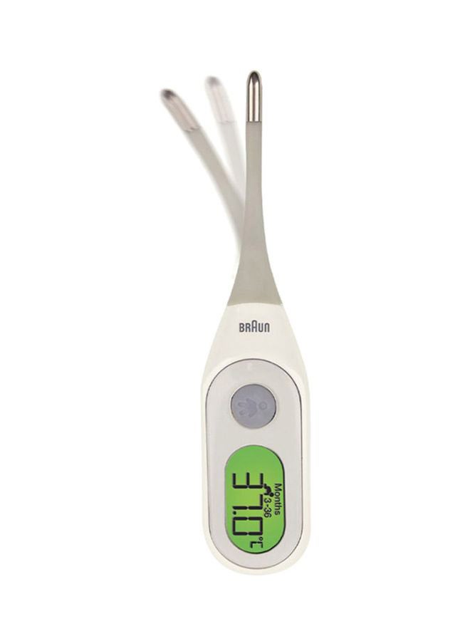 BRAUN - Highly Accurate Digital Age Precision Thermometer With Fever Alarm Color Coded LCD - Image 1
