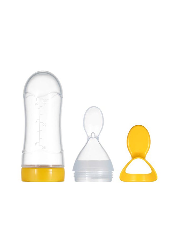 Generic - Ultra-Soft Silicone Body Baby Food Dispensing Spoon With Special Head And Dust Cover - Image 1