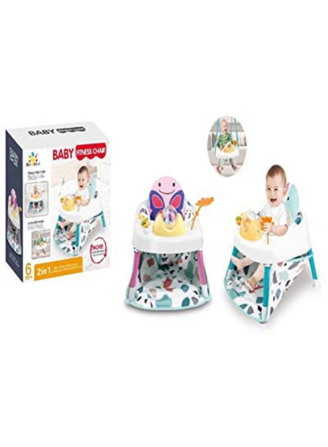 Baby love 2-in-1 Fitness Boosters Dinner Chair With Adjustable Seat Position  - Image 5