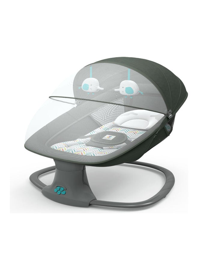 3-In-1 Deluxe Multifunctional Baby Swing Bassinet Cardle For Newborn - Grey - v1648644092/N48015771A_2