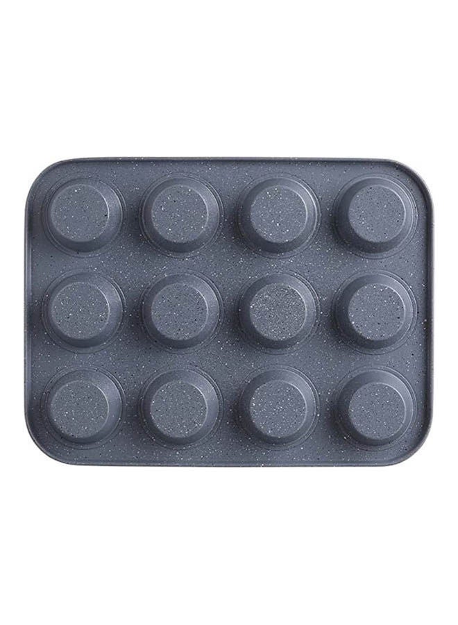 Agfa Cupcake Mold  12 Holes Grey 35 X 25cm - Image 2