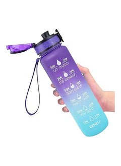 Generic Sports Water Bottle Multicolour 1Liters  - Image 1