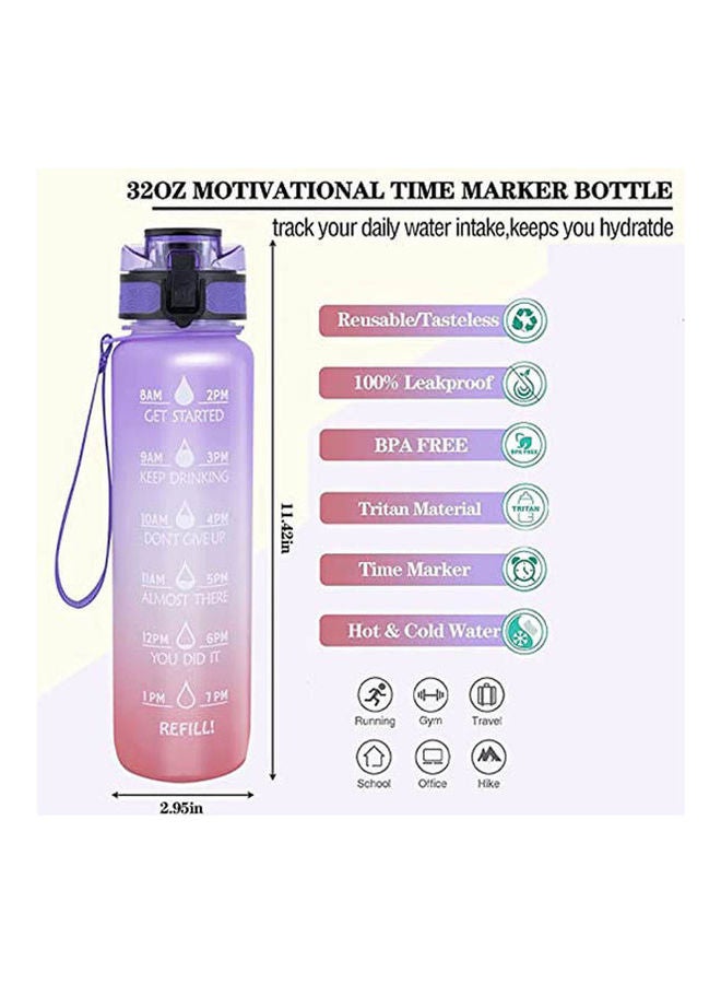 Sports Water Bottle Multicolour - Image 2