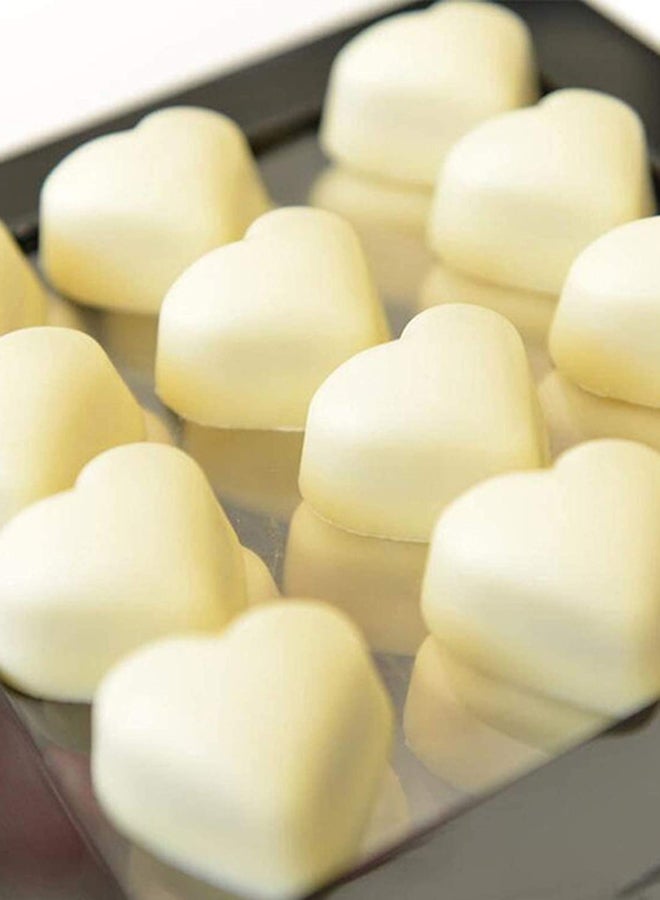 Professional Chef 21 Cavities Heart-Shaped Chocolate Mould Clear 28x14x4cm - Image 4