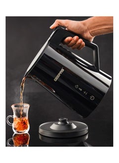 GEEPAS Digital Electric Kettle With Boil Dry Protection | Temperature Display on Body 1.7 L 2200 W GK38051 Black  - Image 2